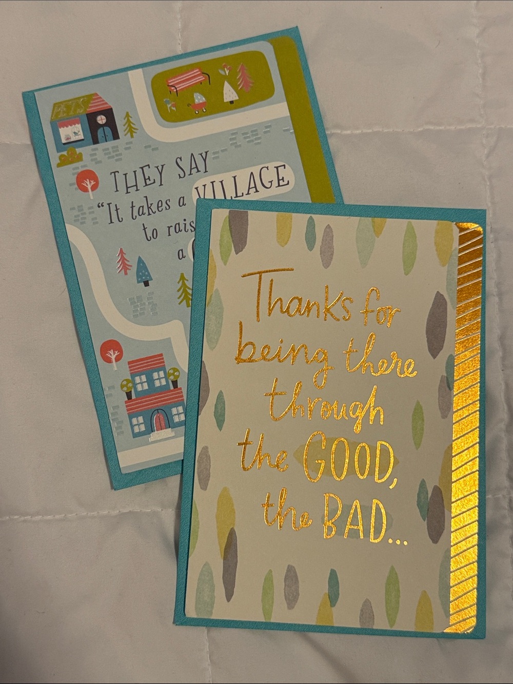 🌻 Bundle of 2 Hallmark Parenthood Cards NWT